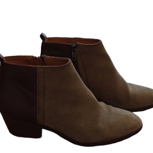 Madewell 1937 Leather Ankle Boot bootie 8 Brown Prairie Western boho country - Picture 7 of 15